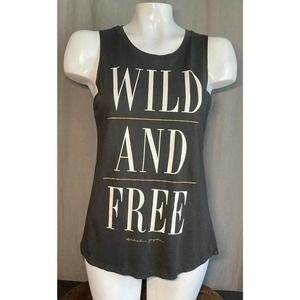 Rare Spiritual Gangster Wild and Free Graphic Tank Top - Medium